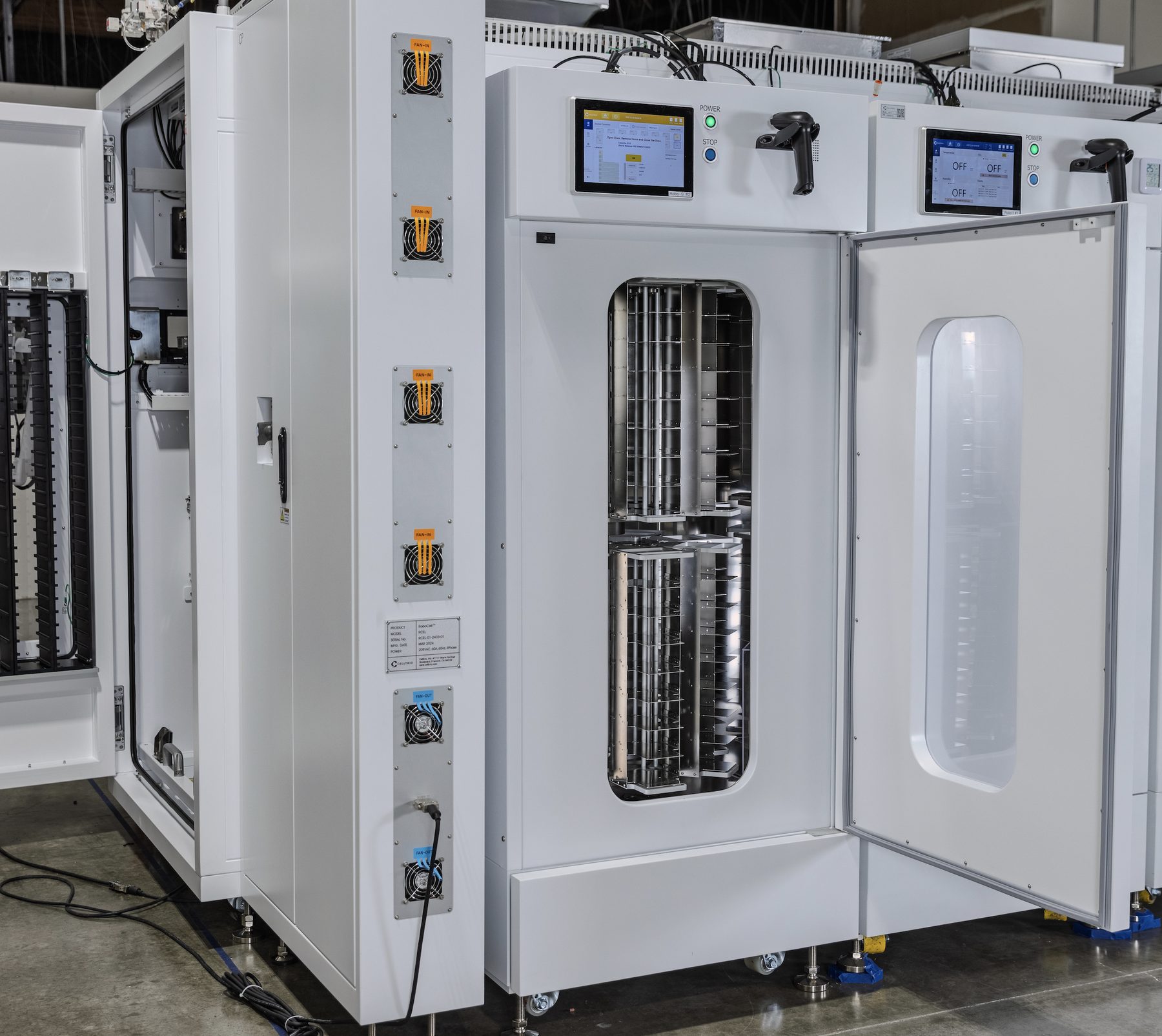 Robo-S Plus ambient storage with cassette racks